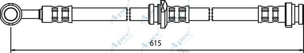 APEC BRAKING Тормозной шланг HOS3326